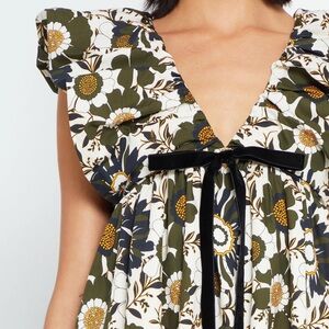 O.P.T. Mini Floral Sleeve Dress